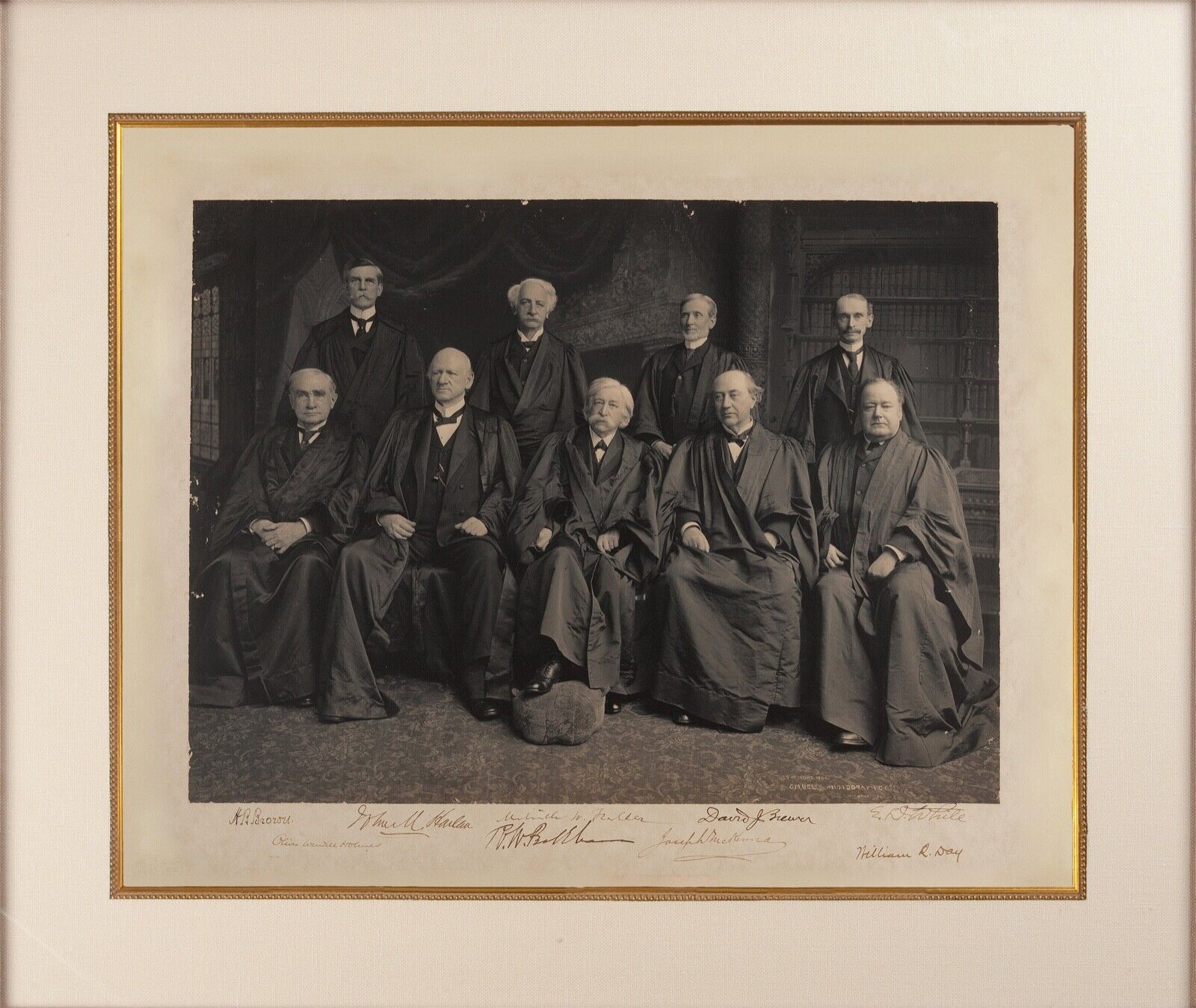 COPY Supreme Court Group-Chief Melville Weston Fuller 1888-1910