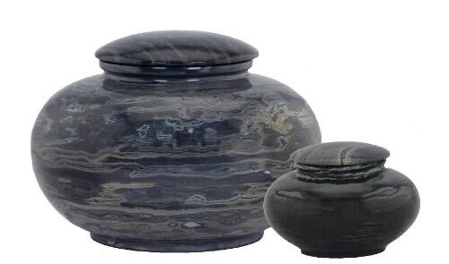 Glade Mist Marble Cremation Urn, Cremation Urns Adult, Urns for Human Ashes