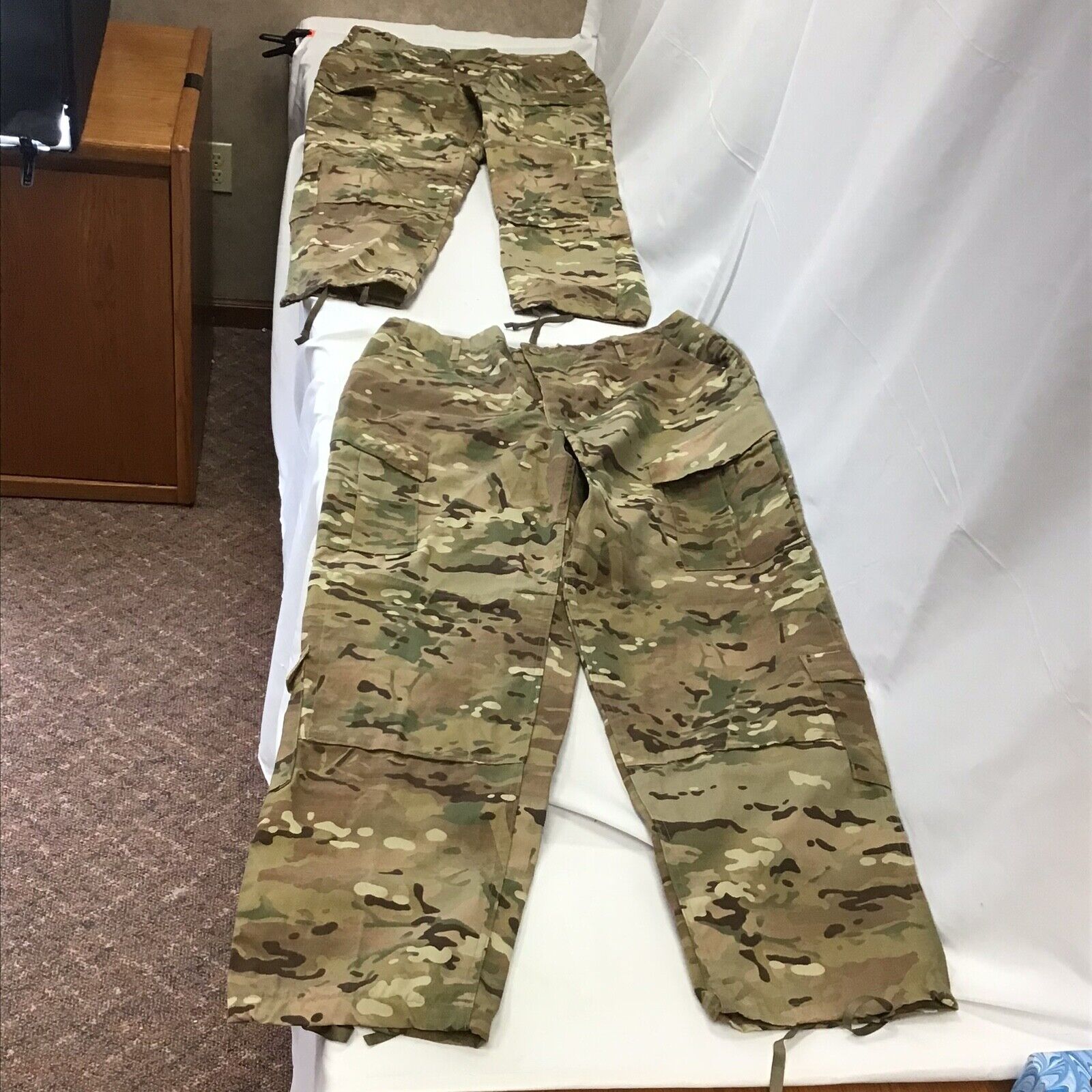 Tru Spec Tactical Multicam 2PR Pants, Men's Size Large, Long