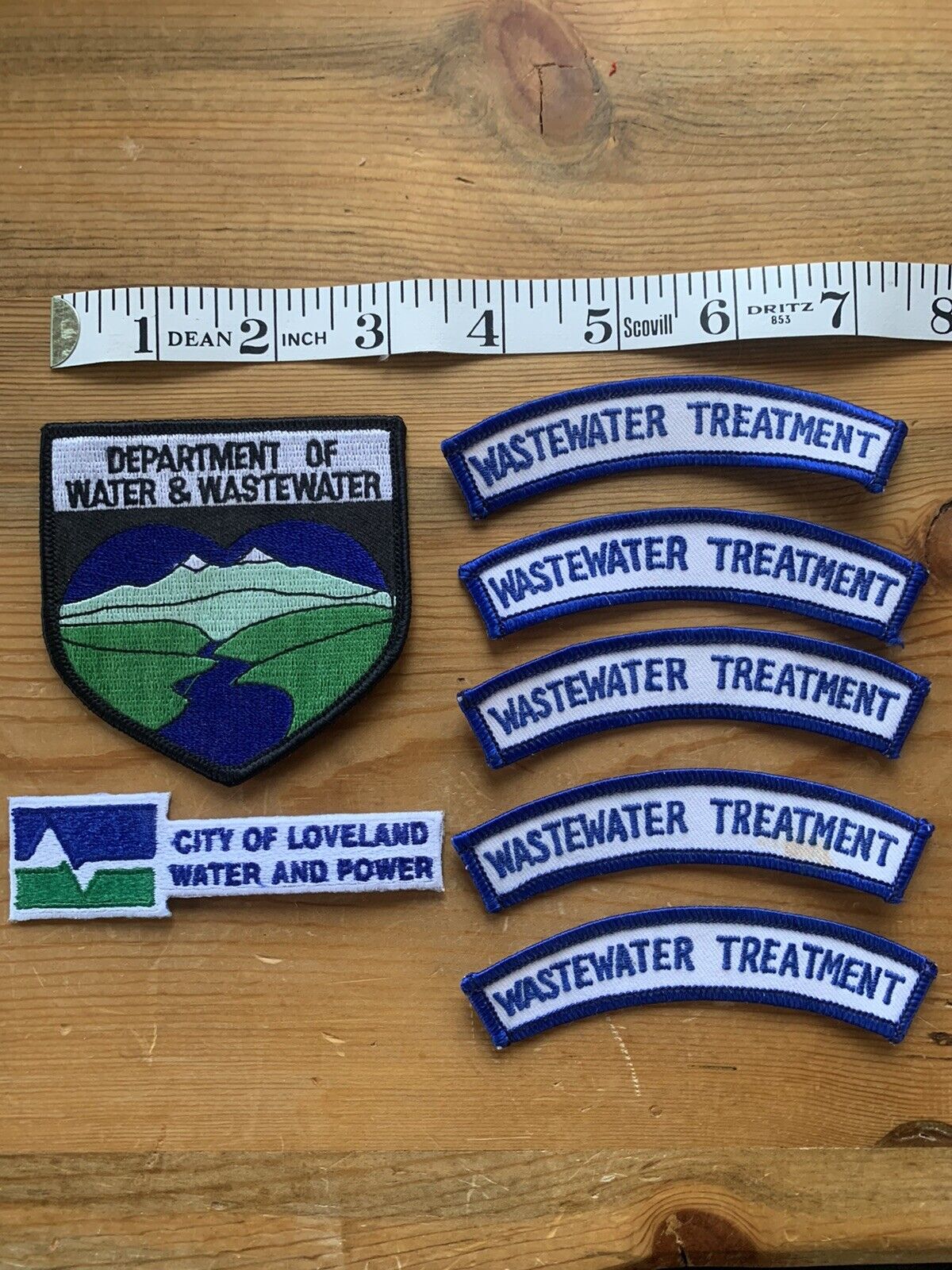 Department Of Waste Water City Of Loveland Colorado Patch Set
