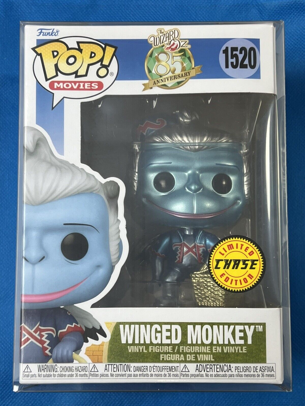 Funko POP Wizard of Oz 85th - Winged Monkey CHASE Vinyl - NEW in Protector