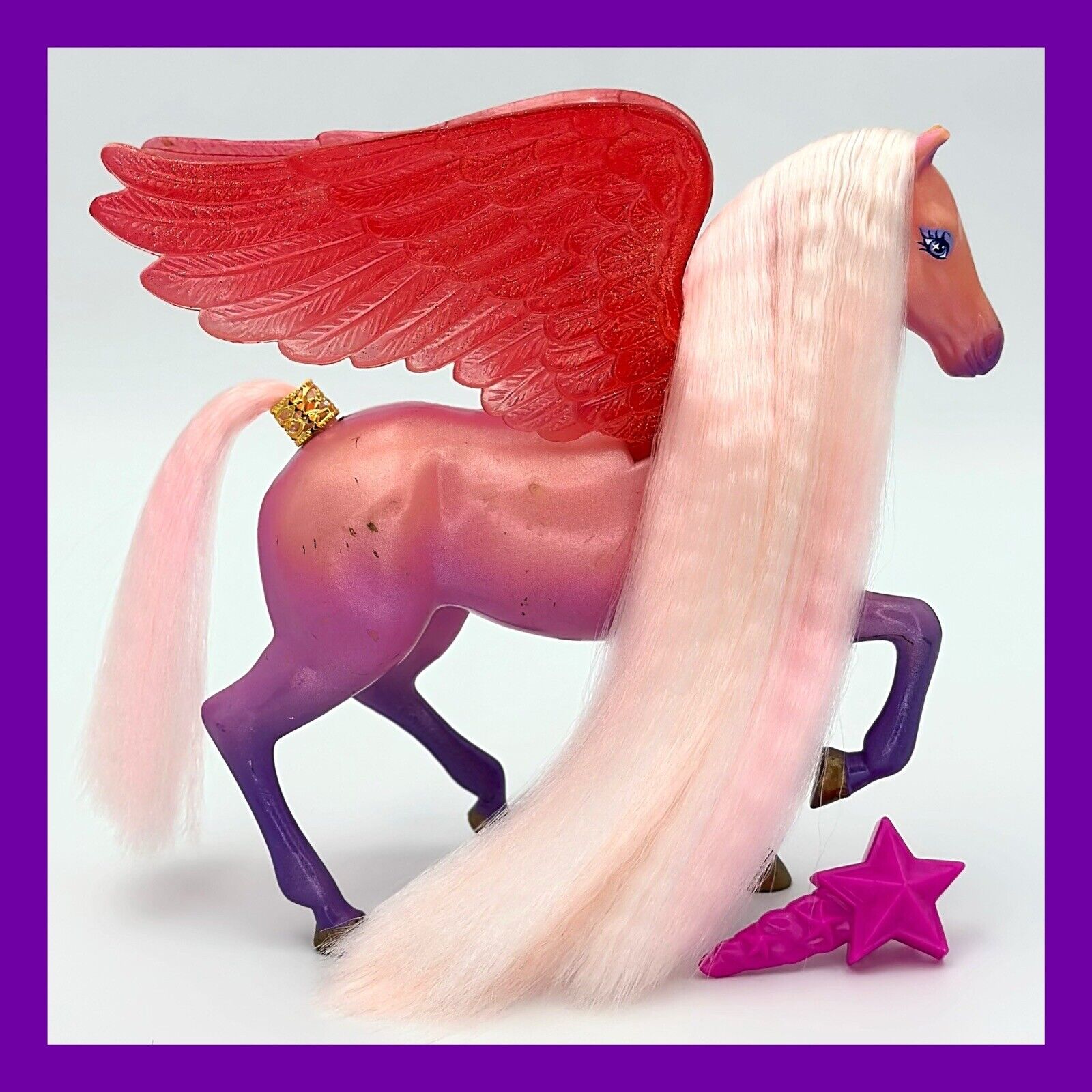 ❤️Vintage Grand Champions Horse Fantasy Fillies Zephyra Pegasus Machron❤️