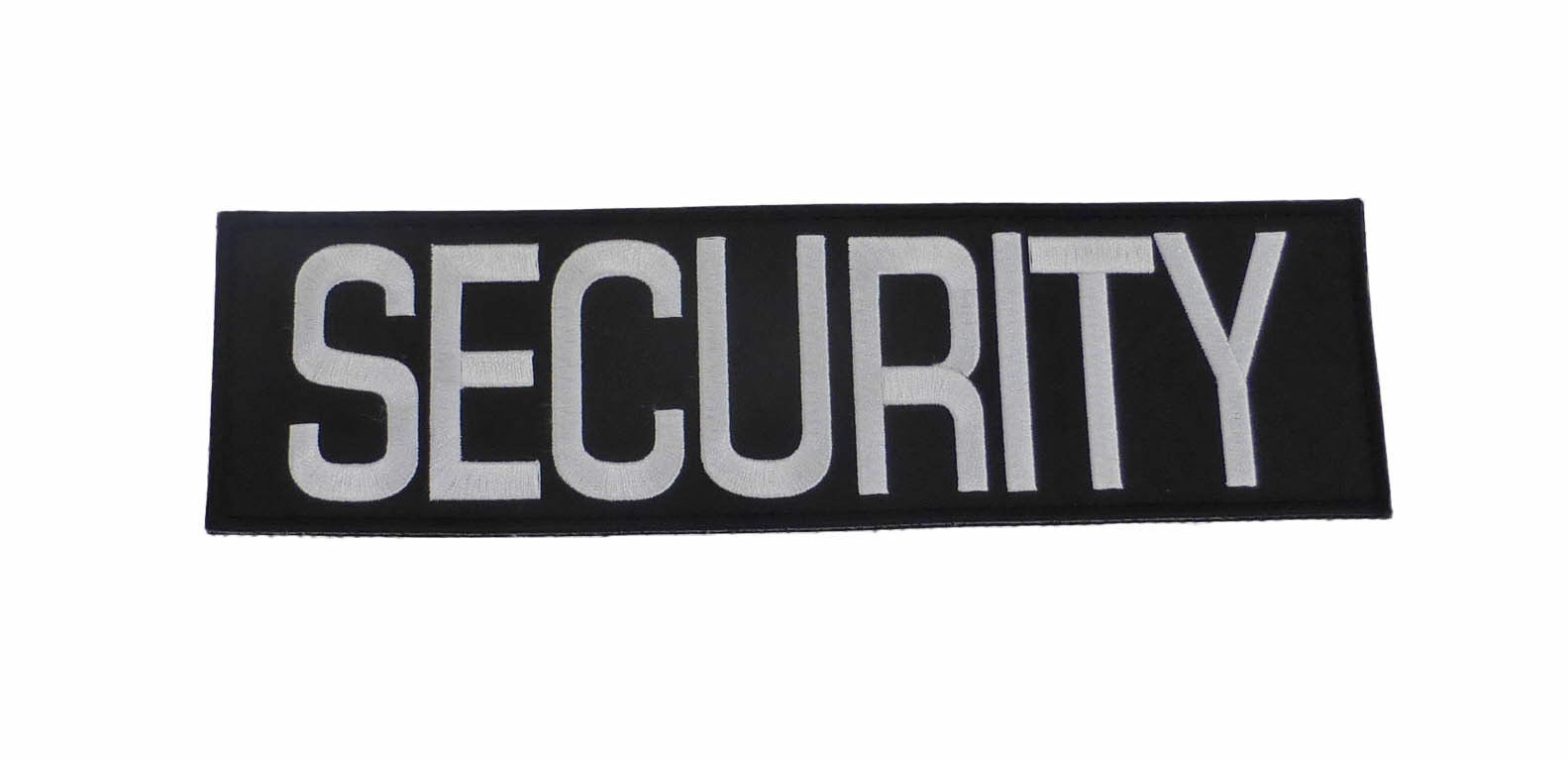 Tactical Scorpion Gear Embroidered Black and White SECURITY Insignia 2.5\