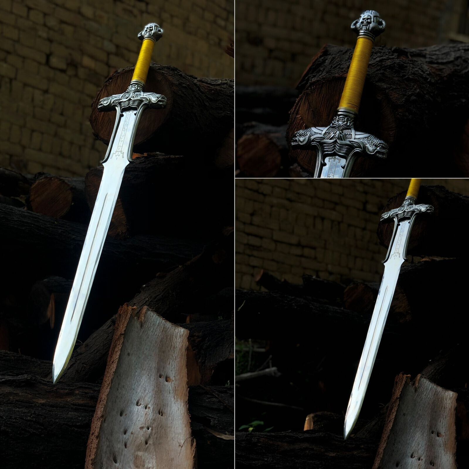 New Marto Conan Atlantean Silver Sword, Official Conan Barbarian Replica Sword