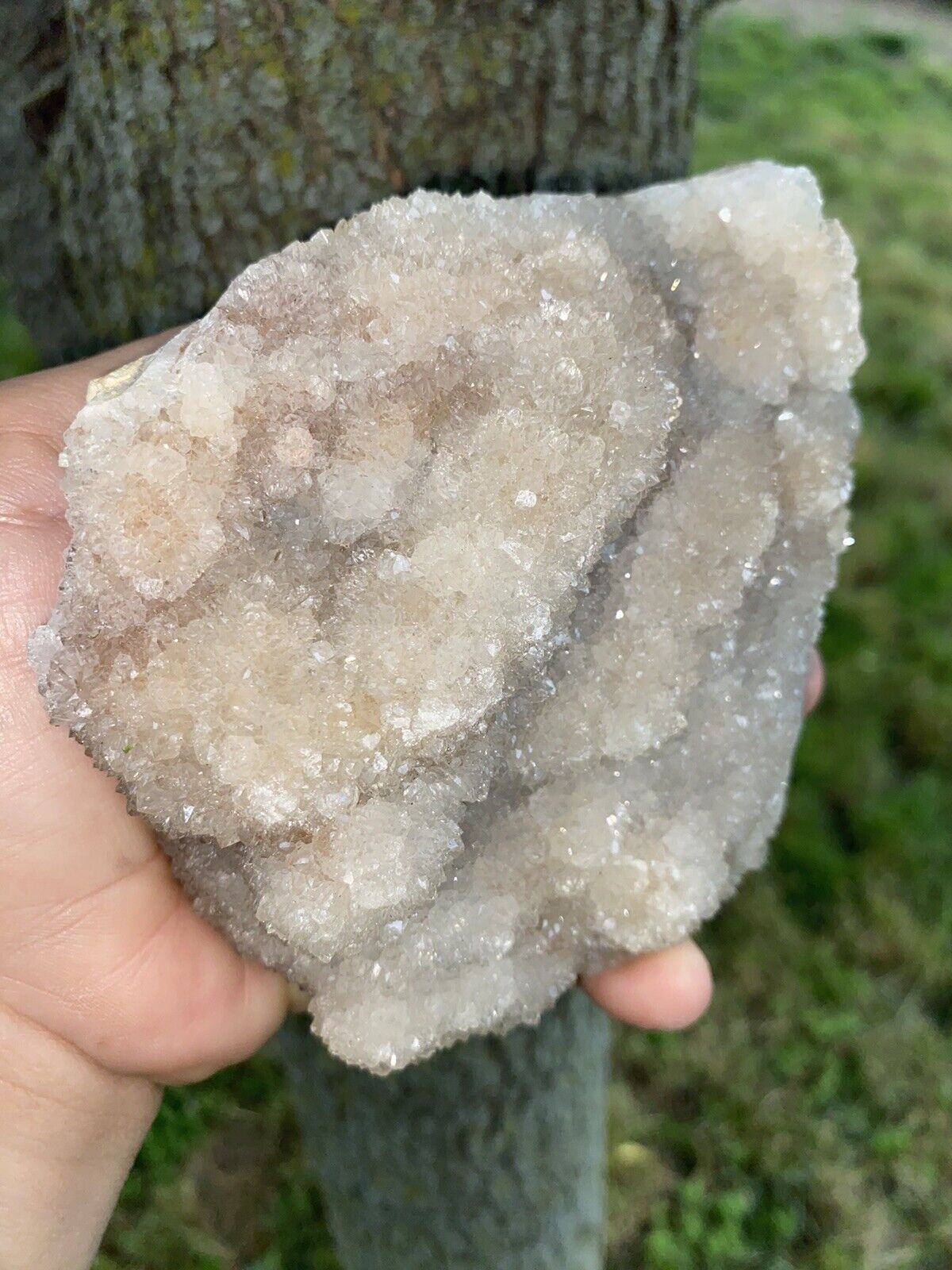 Missouri Druzy Quartz Crystal