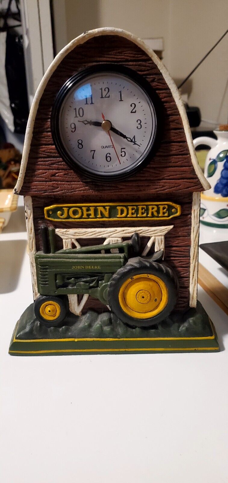 john deere clock vintage