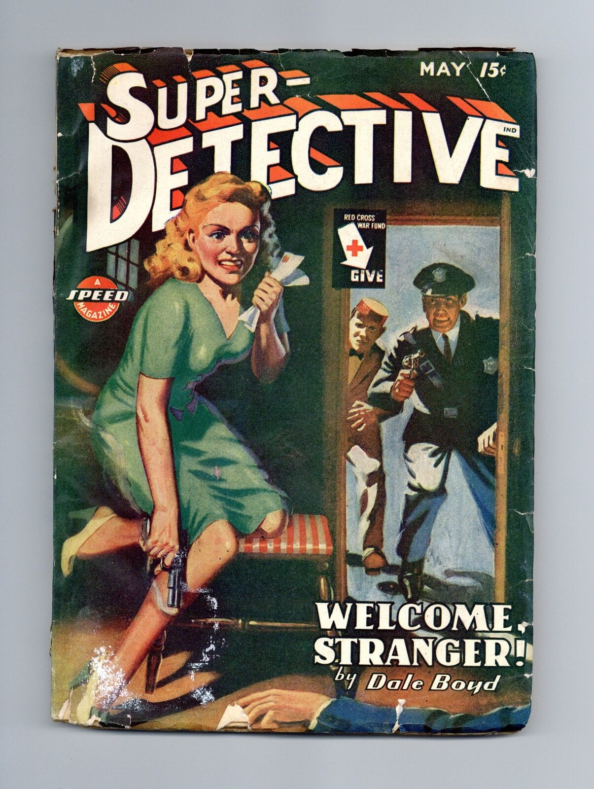 Super-Detective Pulp May 1945 Vol. 7 #3 GD