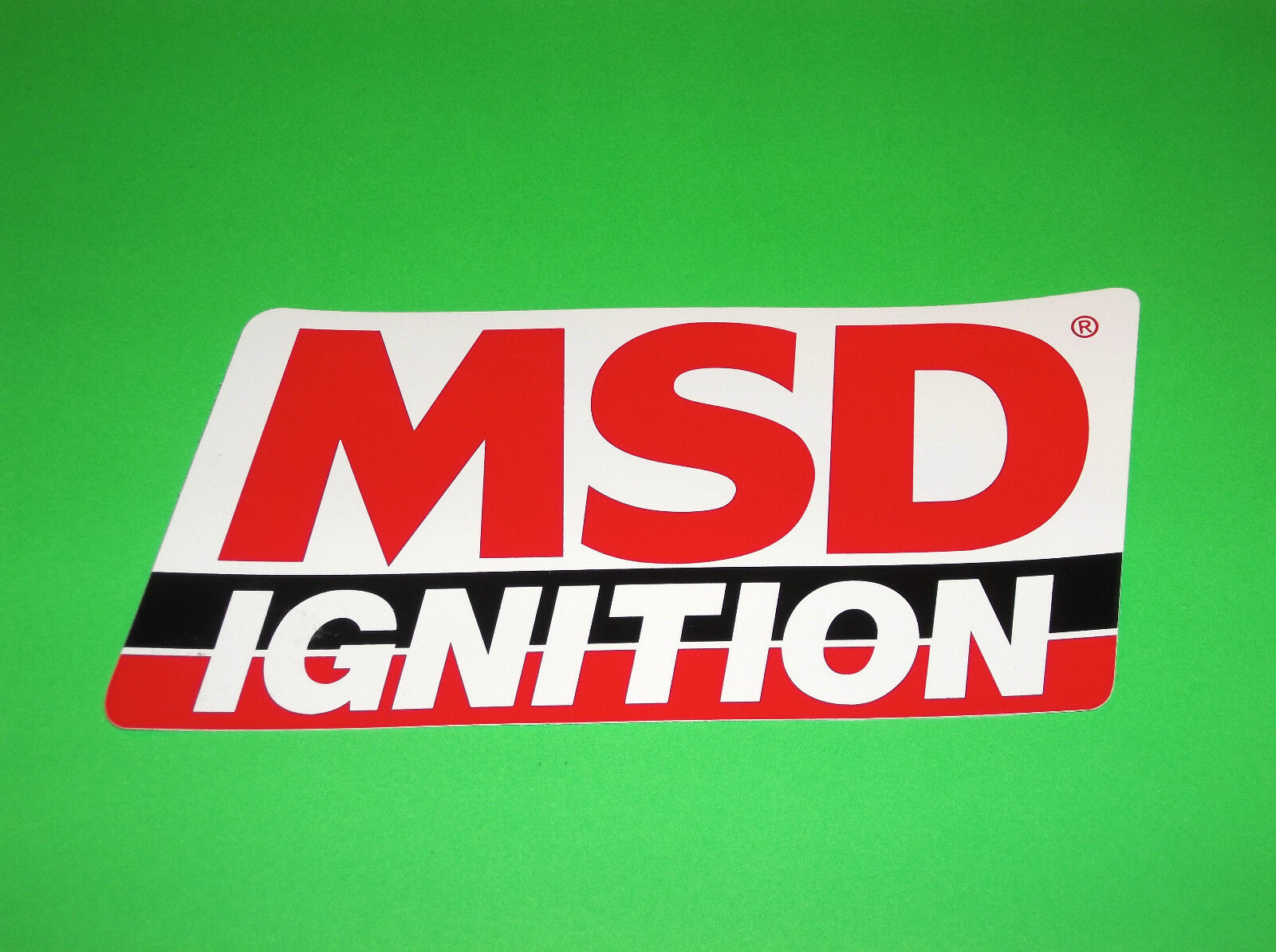 MSD IGNITION STARTERS DISTRIBUTORS RPM TIMING CRANK TRIGGERS EFI STICKER DECAL