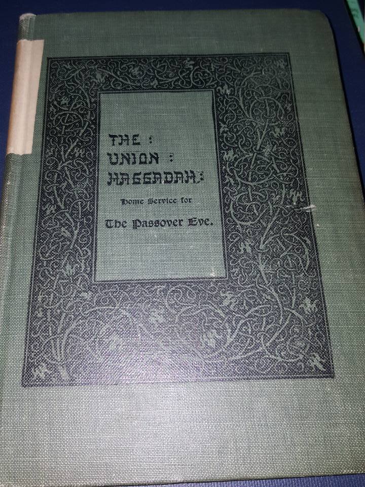 1st EDITION Reform UNION PASSOVER HAGGADAH 1908 RARE HAGADA HAGGADA PESSACH OHIO