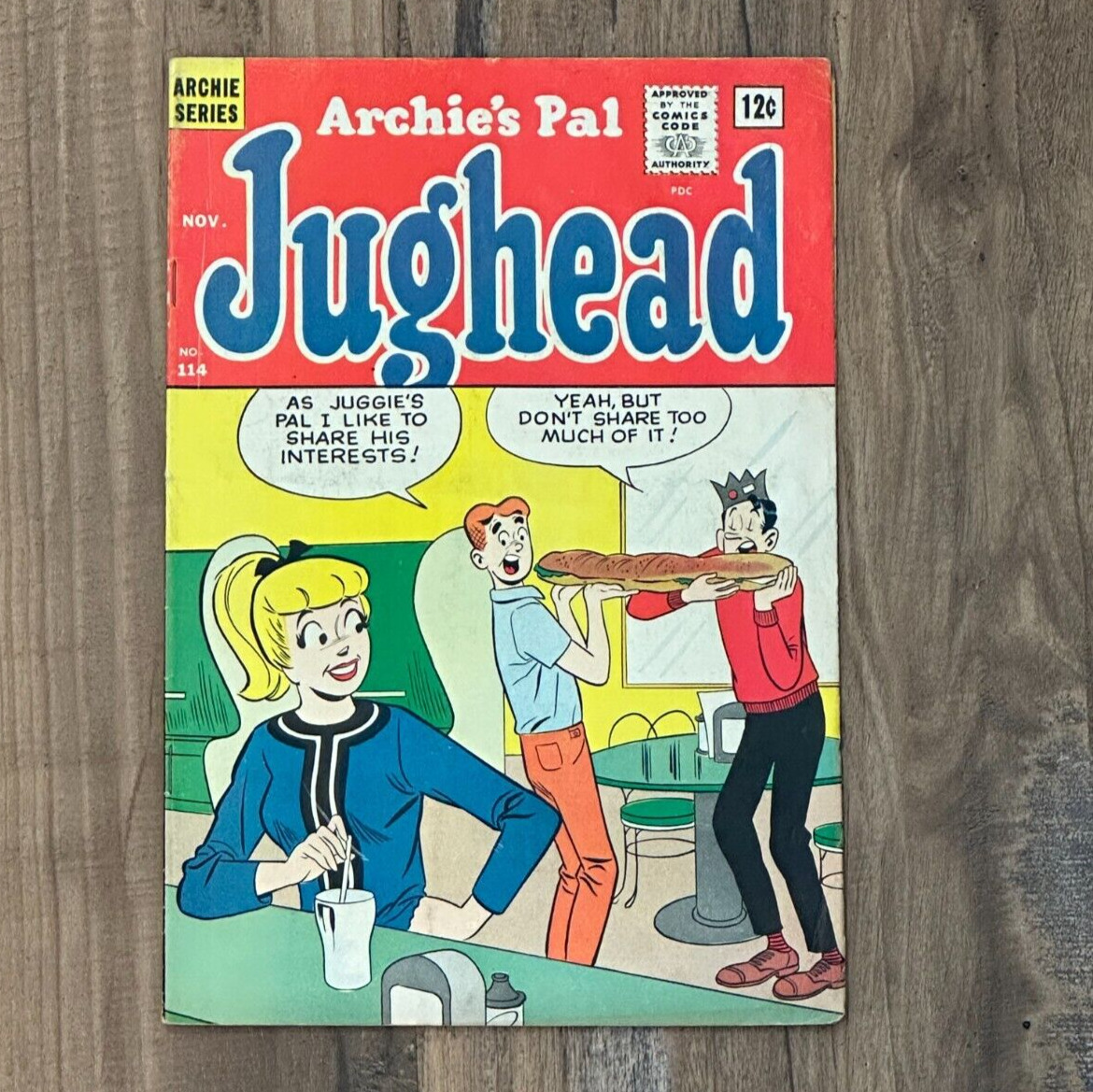 Archie’s Pal Jughead 1964 #114 Silver-Age