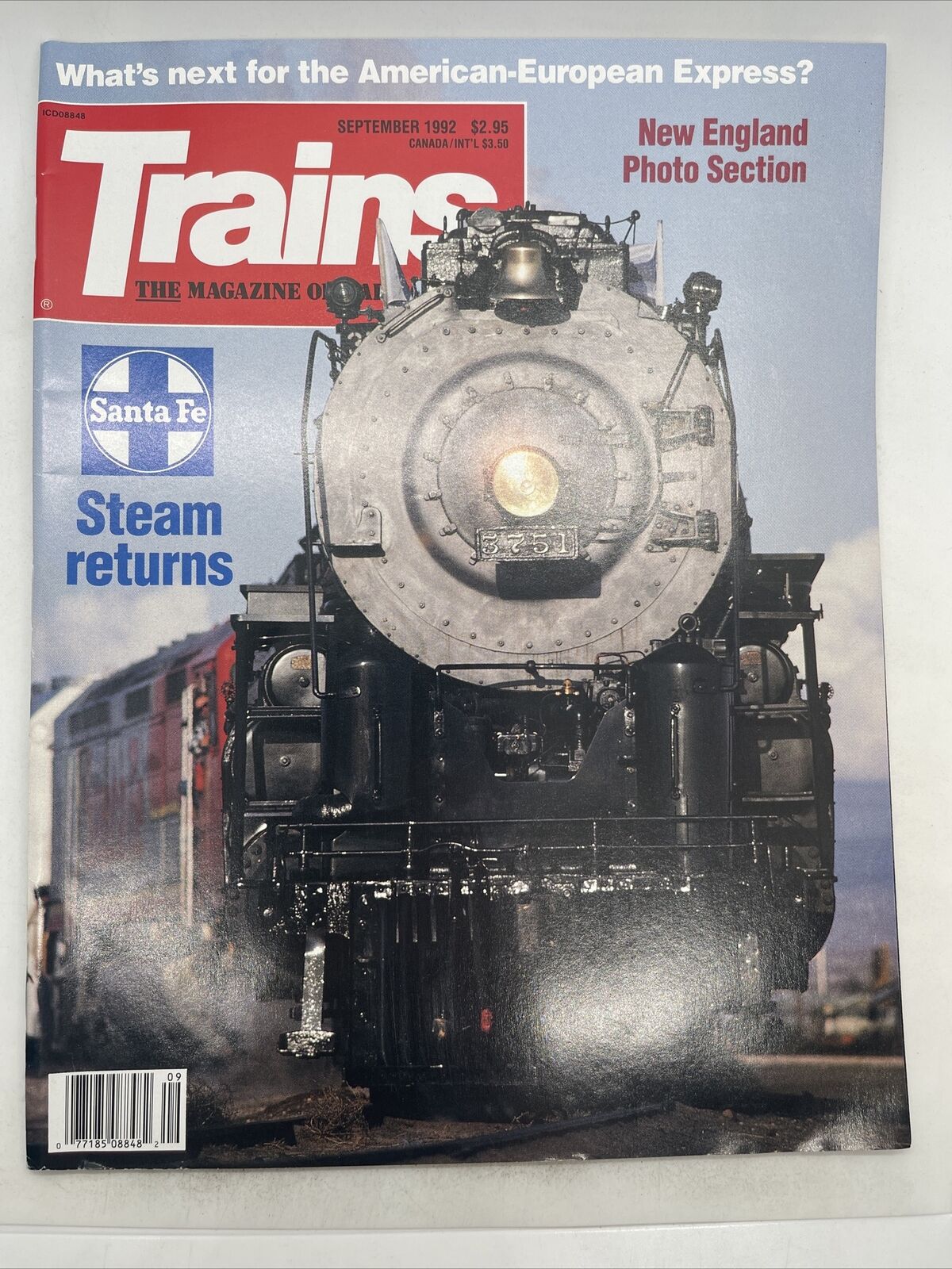 Trains Magazine Of Railroading September 1992