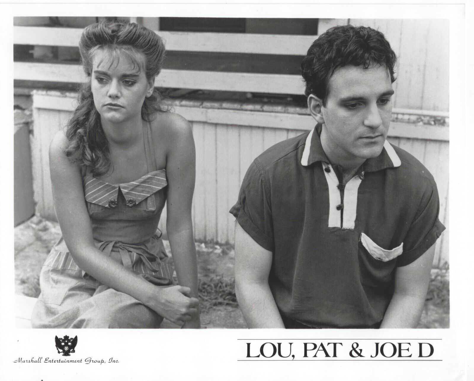Lou, Pat & Joe D~OG Movie Press Photo~Nicholas Furris & Girl Before the War 1988