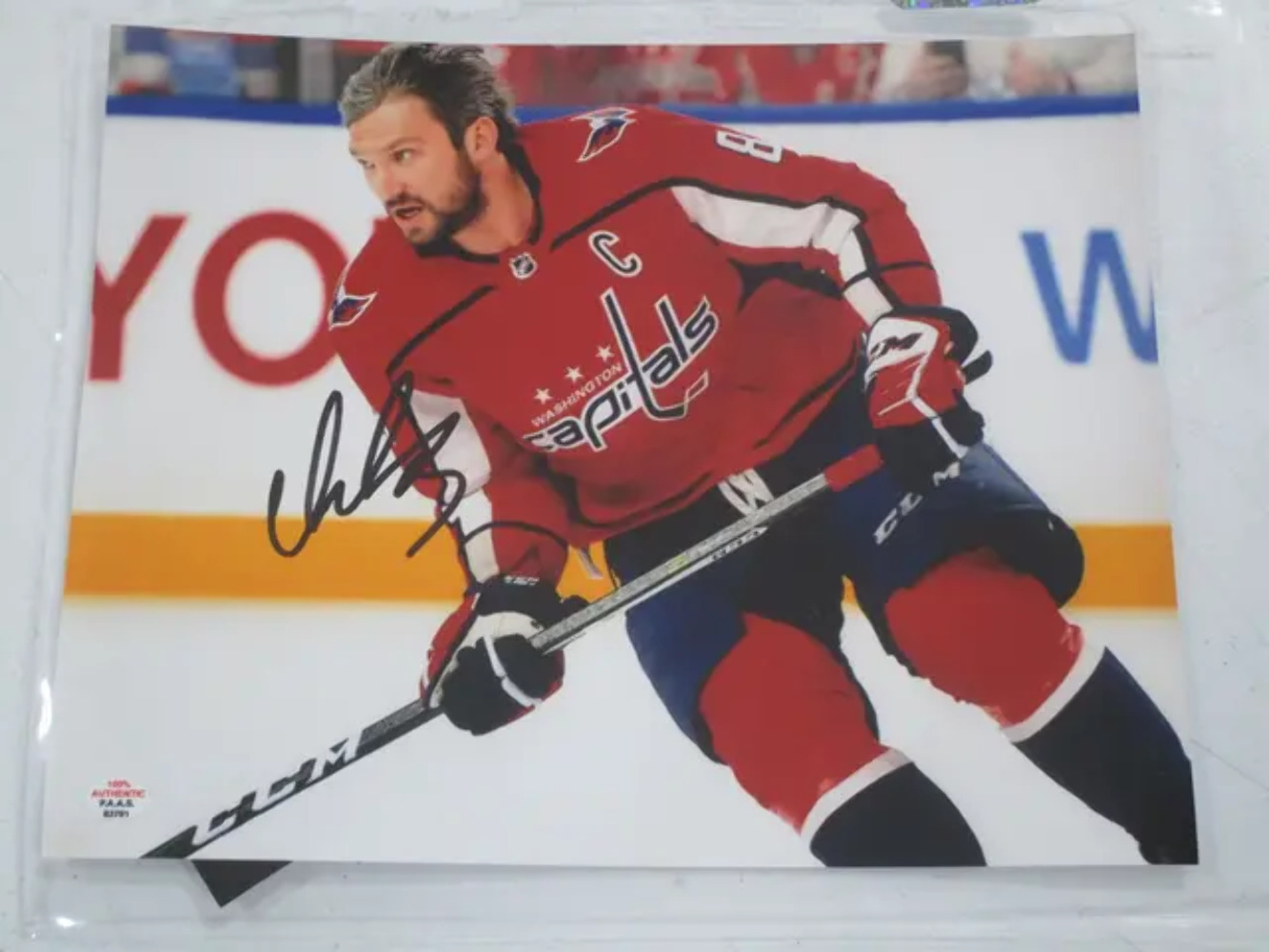 Alexander Ovechkin of the Washington Capitals signed autographed 8x10 photo PAAS