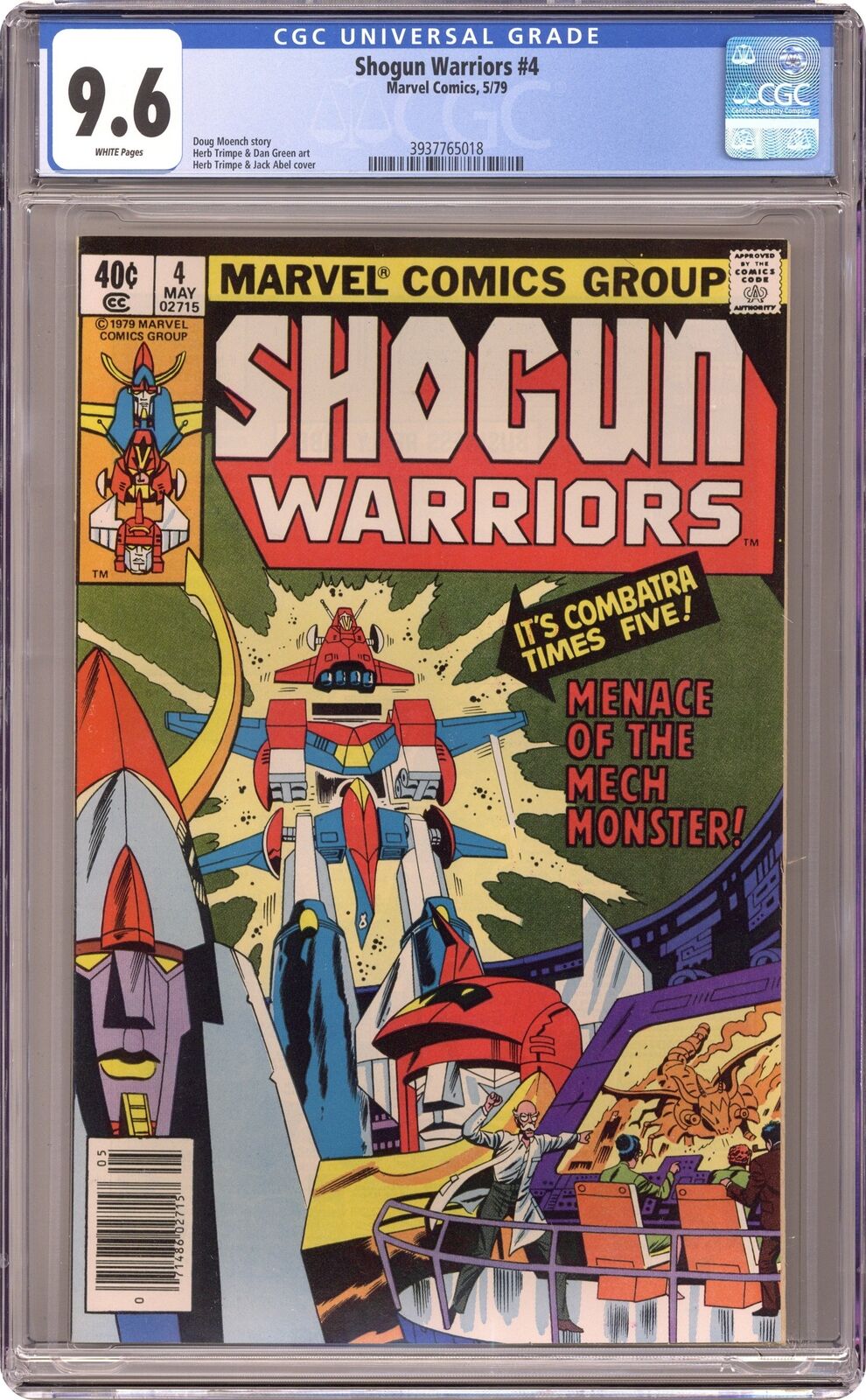 Shogun Warriors #4 CGC 9.6 1979 3937765018