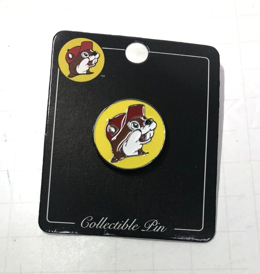 Buc-ee’s Travel Center Collectible Pin - Buc-ee's Logo - 1 inch diameter, Pin-08