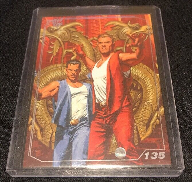 135 Limited Run Games Double Dragon IV 135 Silver Trading Card