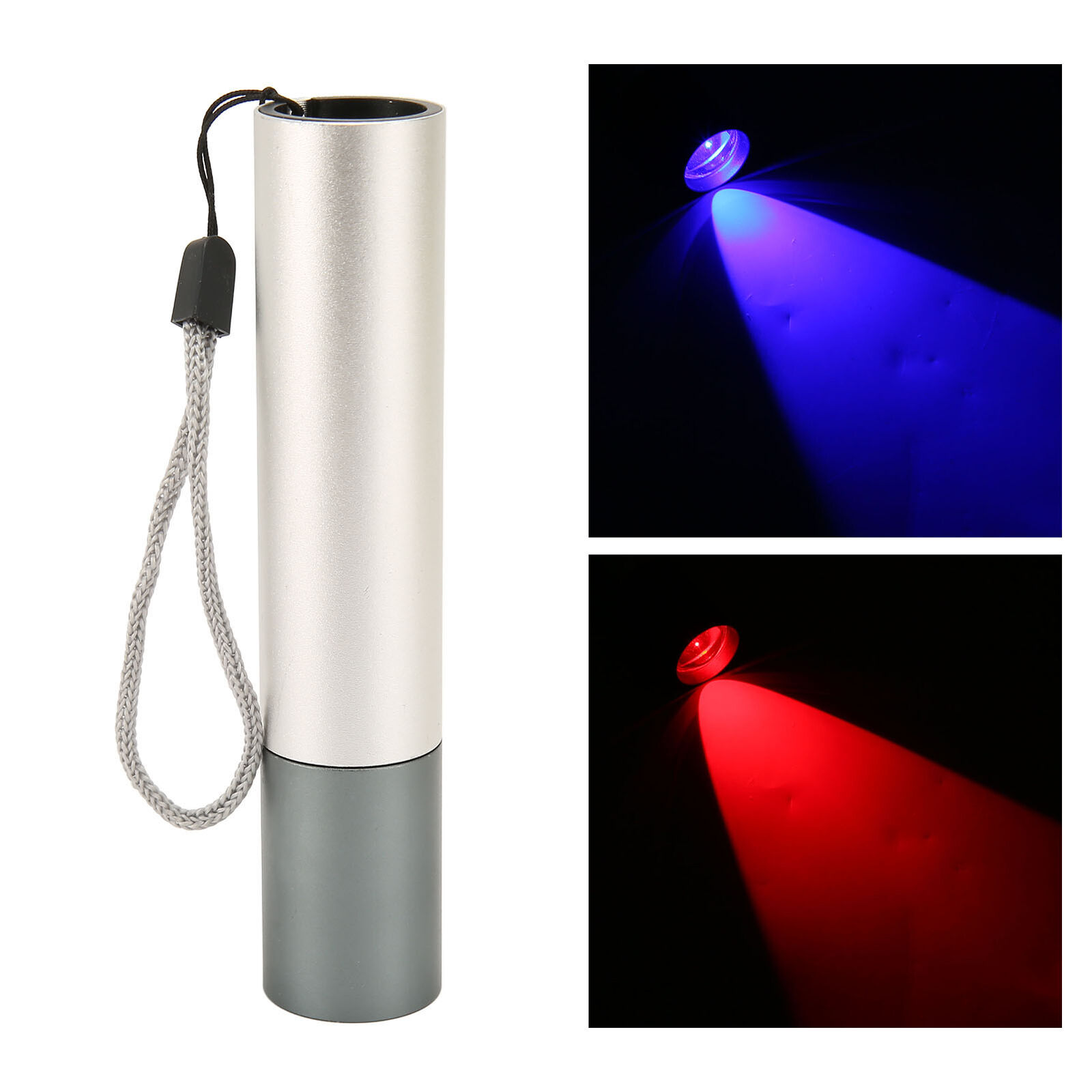 Red Ray Healing Flashlight 3 Color Lights Handheld Portable Promotes Tissue GSS