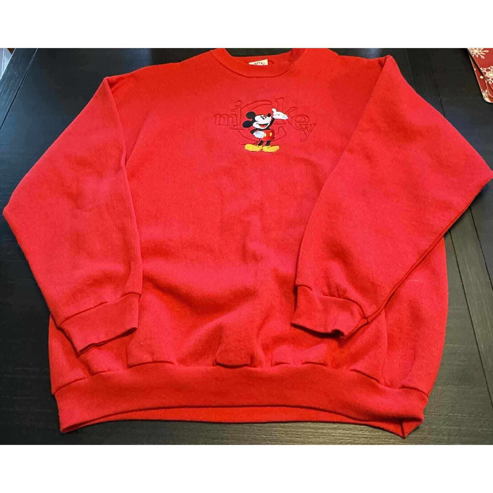 Mickey & Co Vintage 90s Made In USA Sweatshirt Unisex Xl see pics and desc