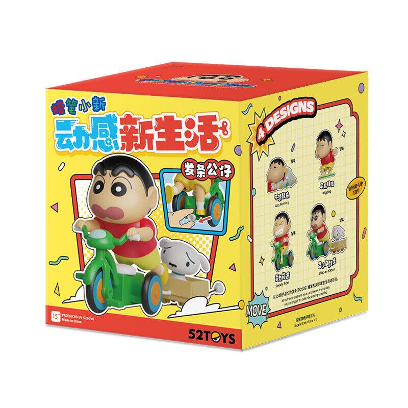 Crayon Shin-Chan Dynamic New Life Blind Box Action Figures Clockwork Toys Gifts