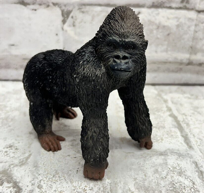 vintage resin gorilla statue figurine