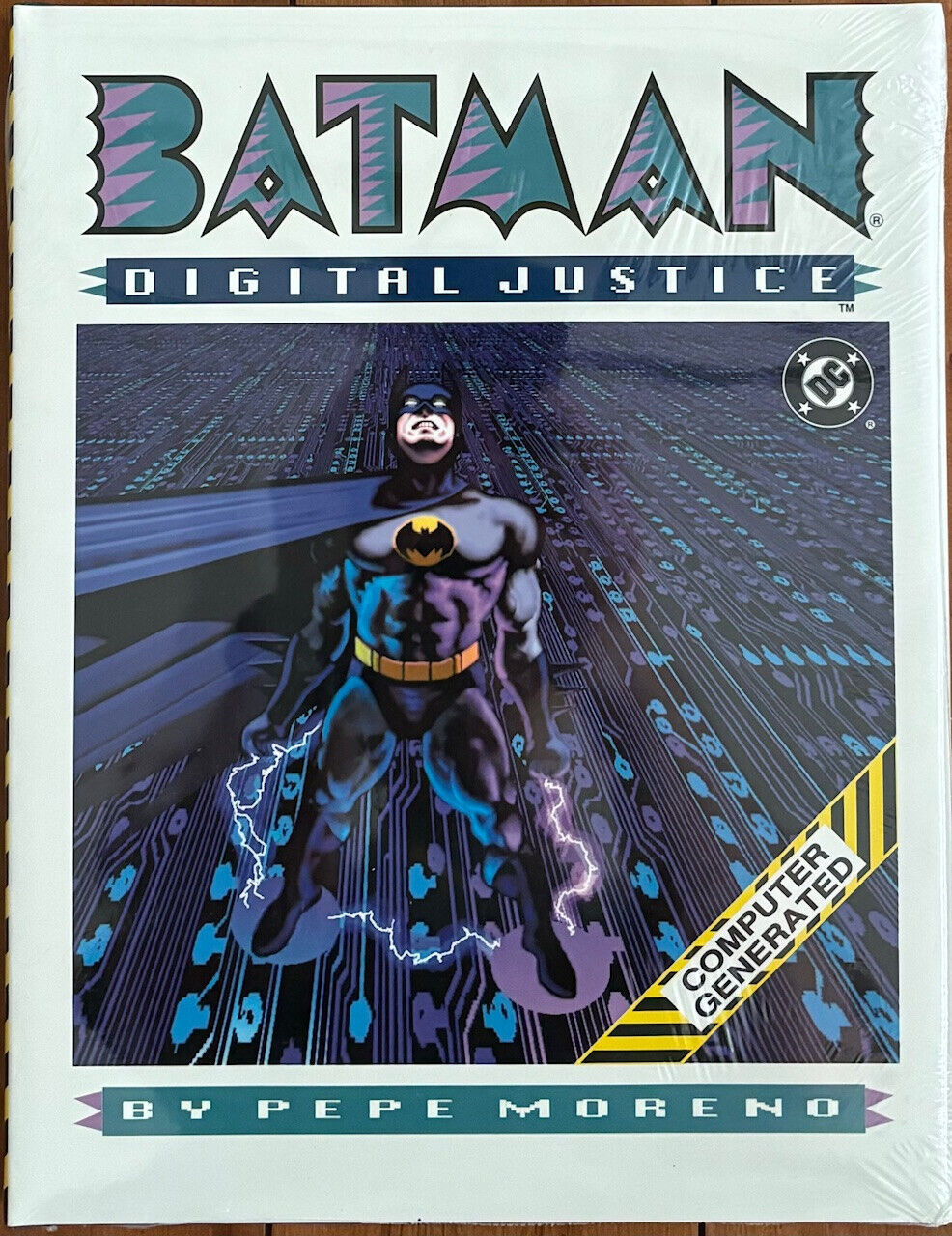BATMAN: DIGITAL JUSTICE, DC COMICS, 1991, MINT CONDITION- UNOPENED