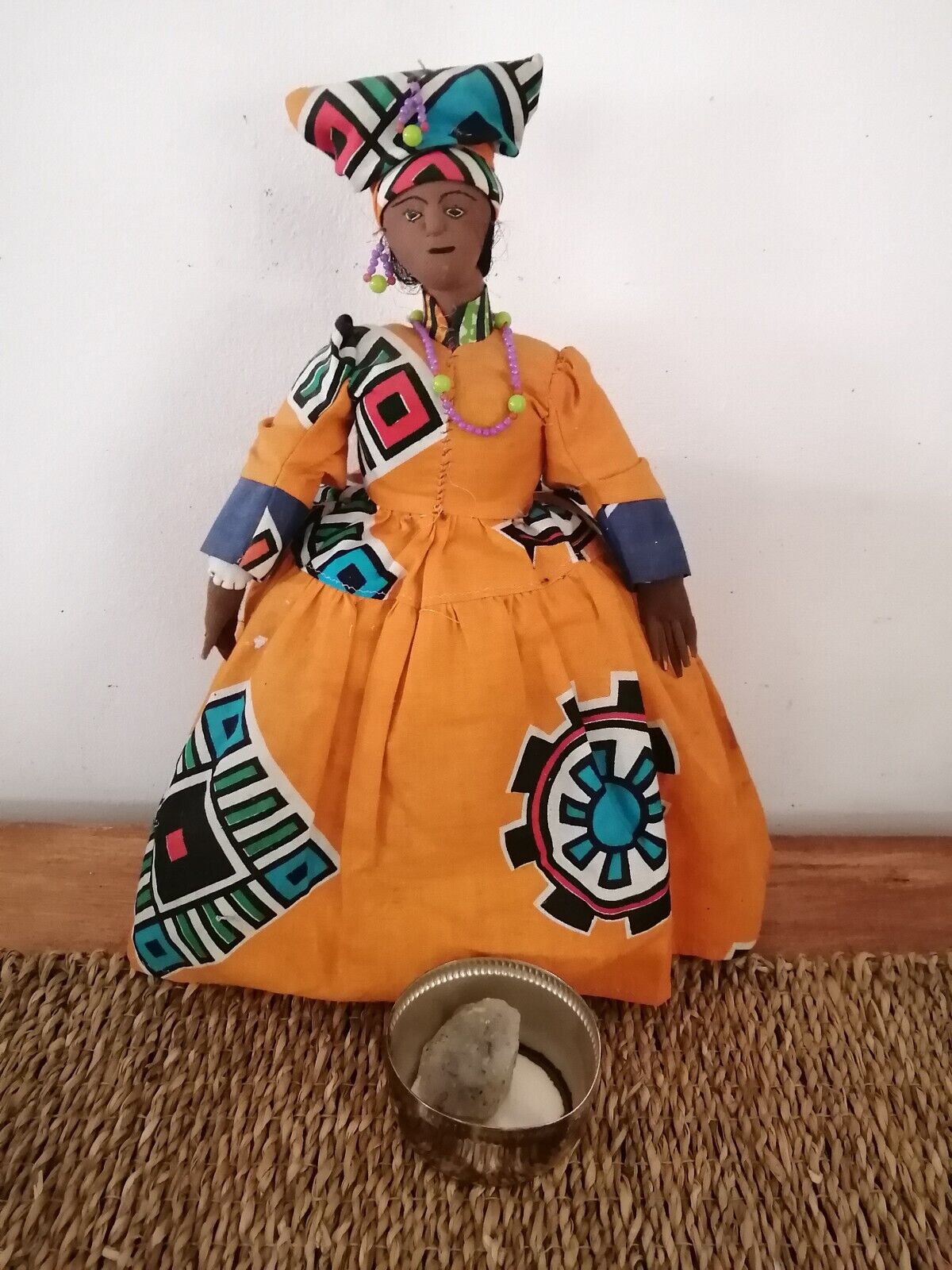 Marie Laveau Voodoo Wish Worry Doll, African Voodoo Doll