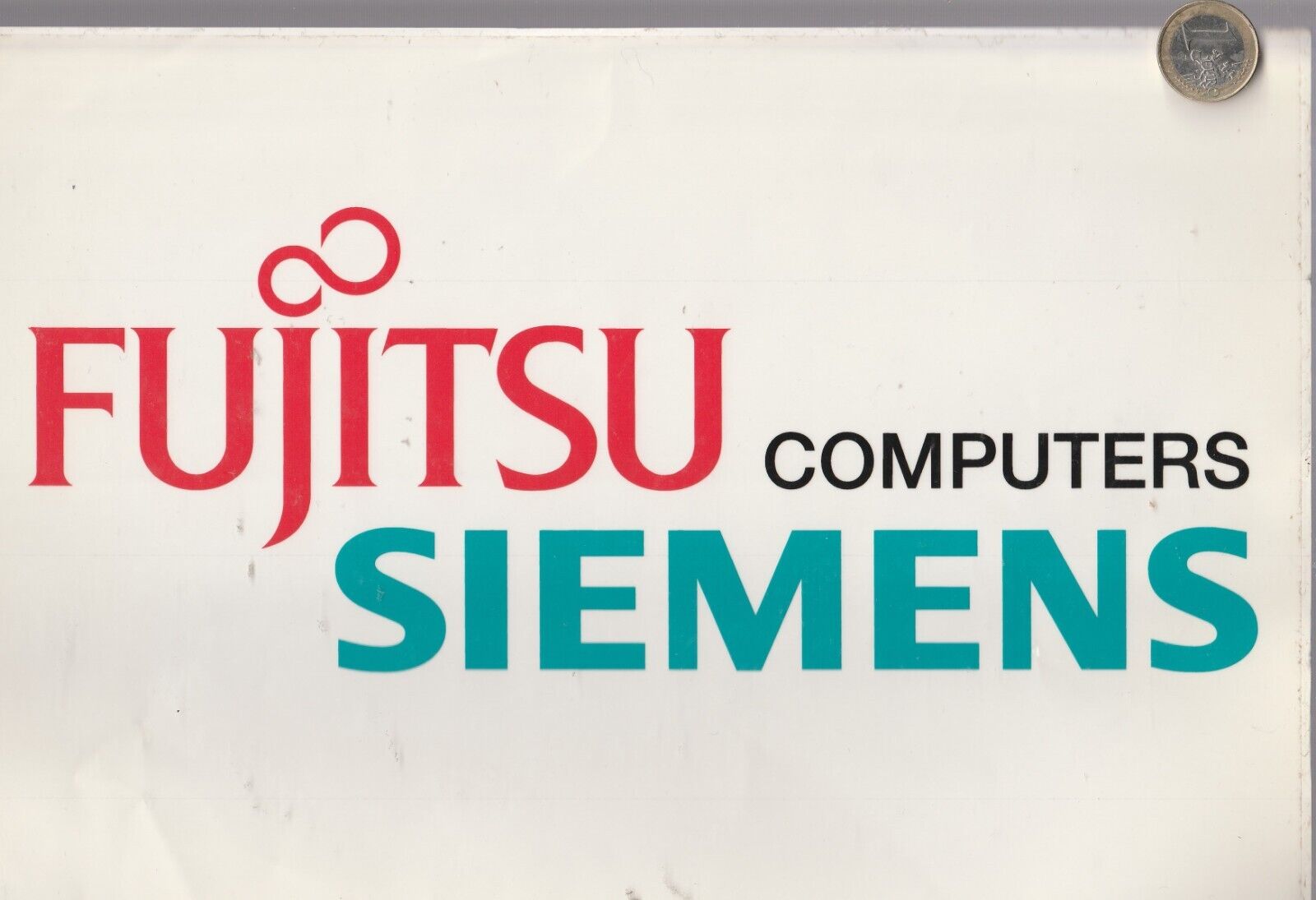 Sticker. C35 Computer. FUJITSU SIEMENS Computers. Format A4