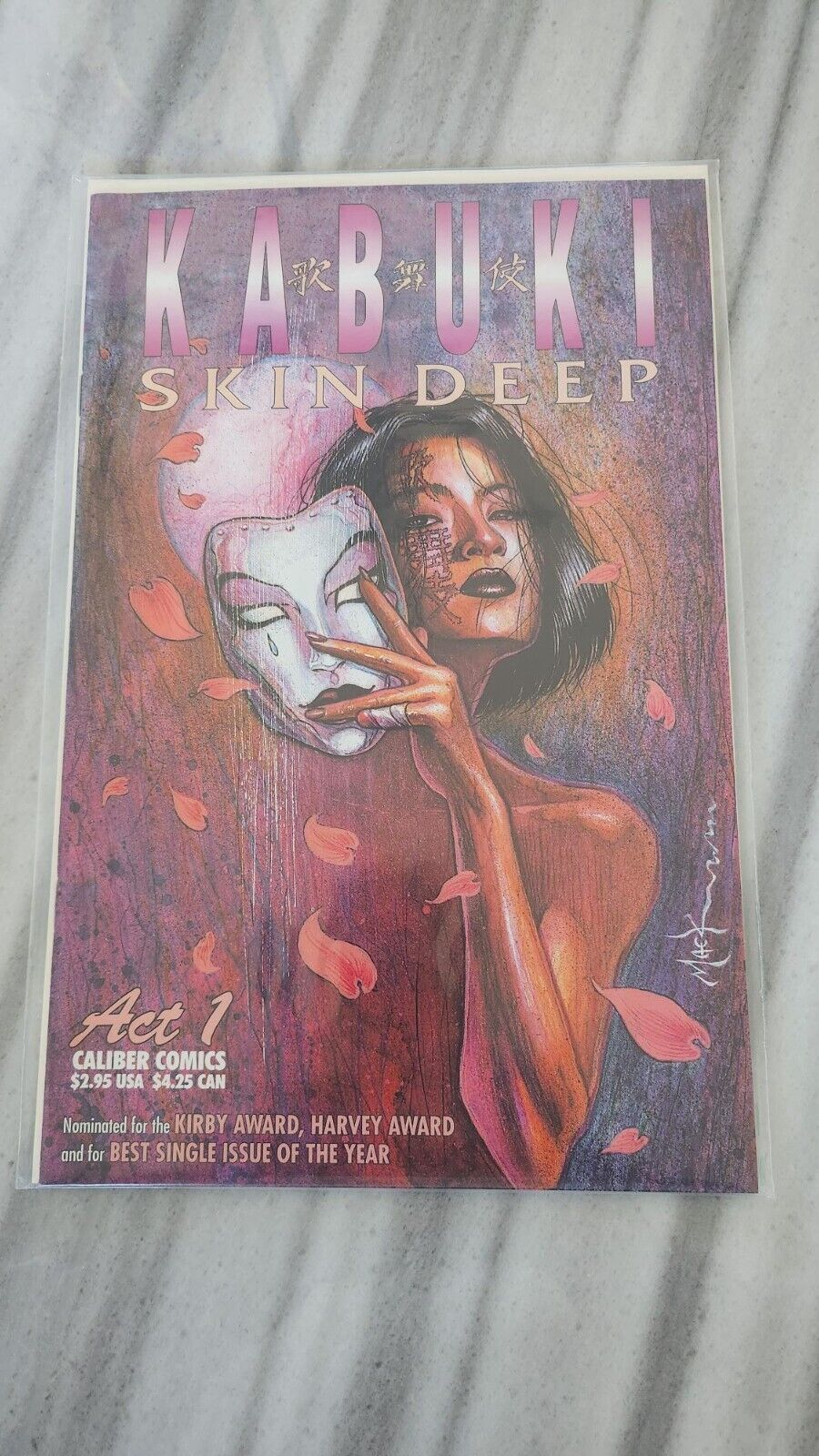 KABUKI Skin Deep Act 1 Caliber Comics Comic Book
