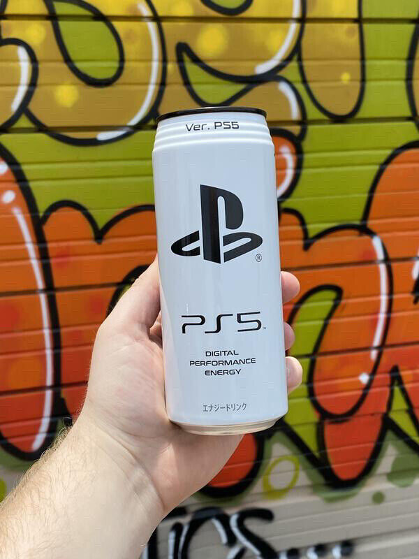 New Sony PlayStation 5 PS5 GZONE DIGITAL PERFORMANCE ENERGY DRINK from Japan
