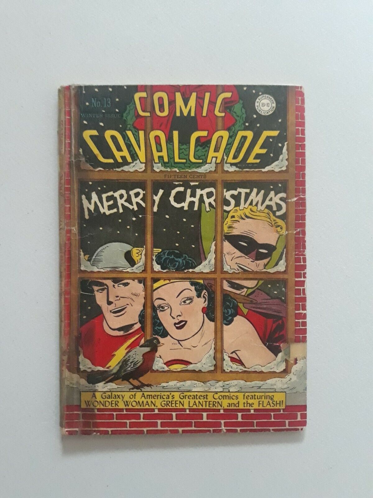 Comic Cavalcade 13 DC 1945 Flash, Green Lantern, Wonder Woman, Rare 