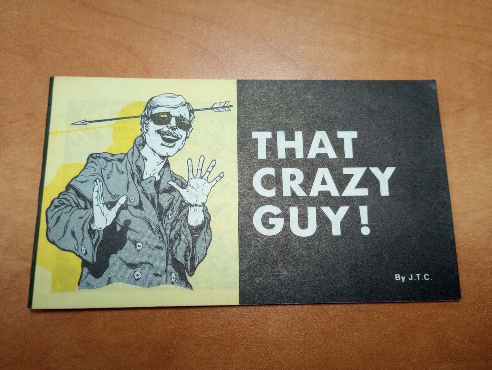Vintage 1980 That Crazy Guy Jack Chick tract Christian comic herpes AIDS STDs