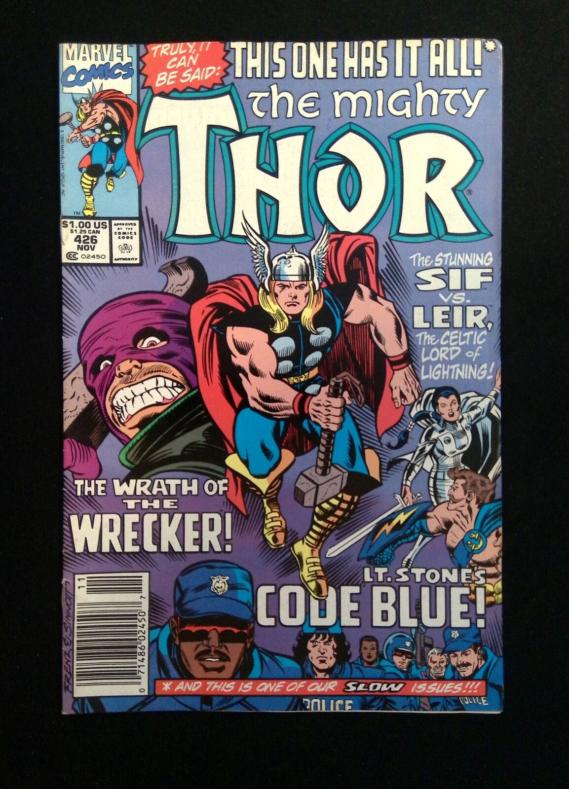 Thor #426  MARVEL Comics 1990 VF NEWSSTAND