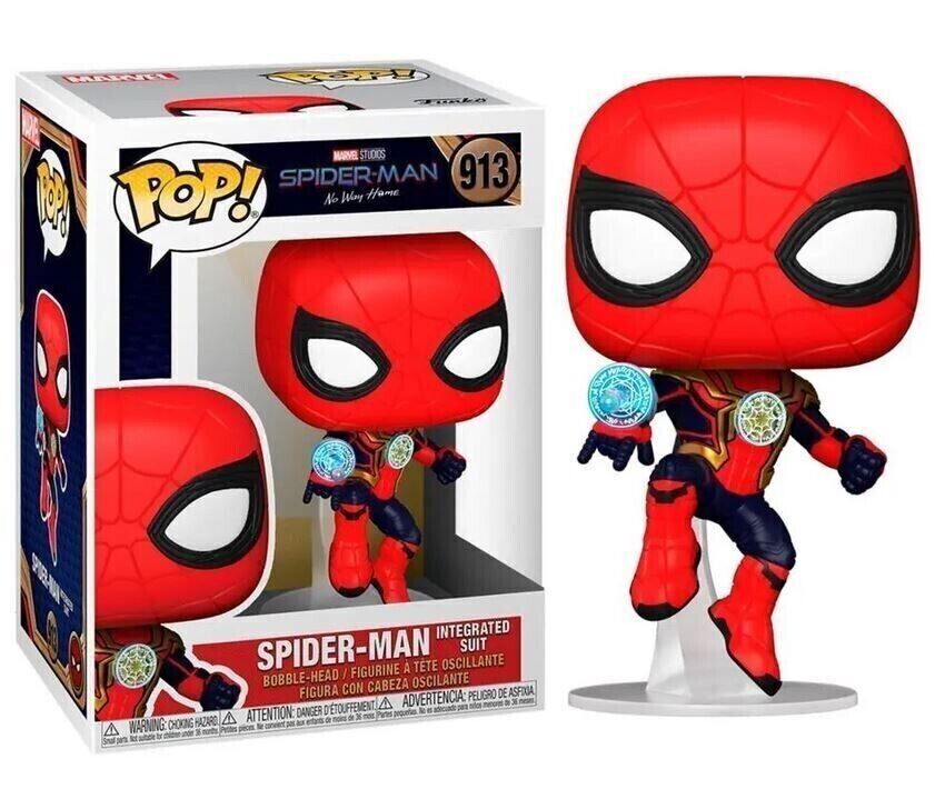 BOX DAMAGED Funko Pop Marvel: Spider-Man: No Way Home - Spider-Man #913 #56829