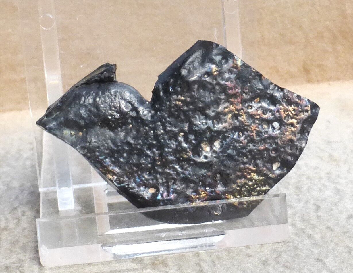 Iridescence Wolframite (Tungsten) ferberite specimen from New Mexico 16.95 gram