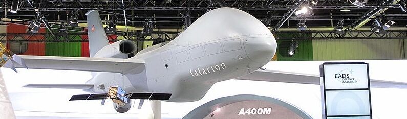 EADS Talarion MALE Unmanned Aerial Vehicle UAV Aircraft Desktop Wood Model Large