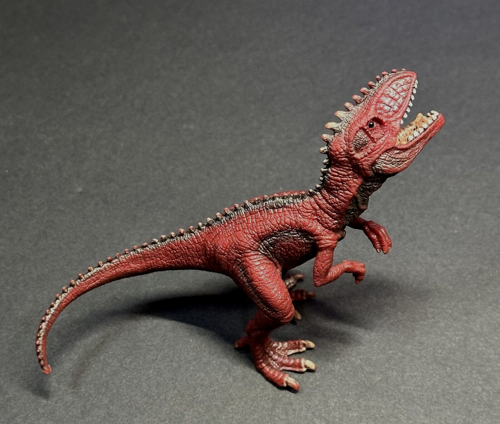 SCHLEICH 14548 Giganotosaurus Red Small Dinosaur Figurine Toy - RETIRED EUC