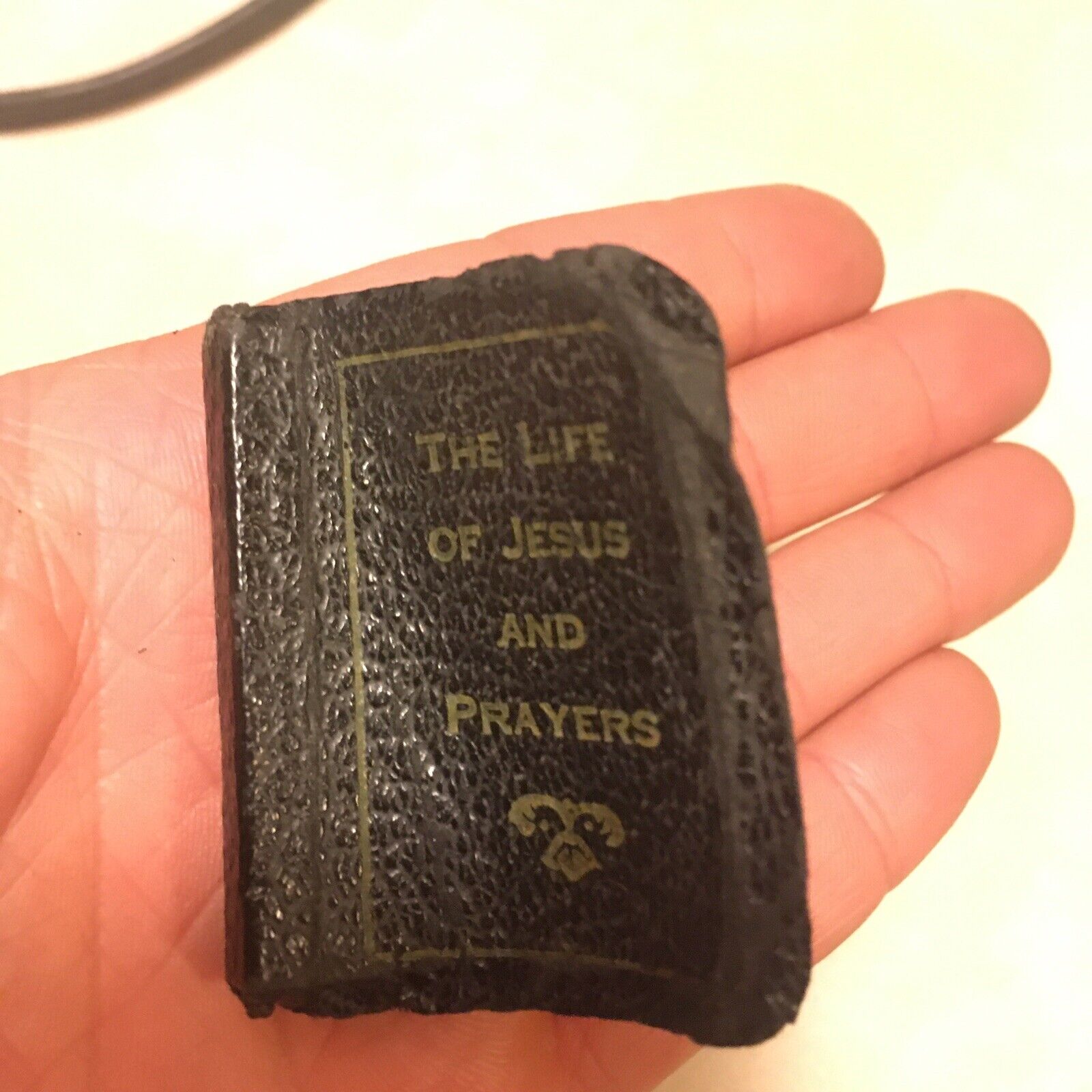 Vintage Miniature The Child's Bible and Prayer Book by Cecil Carpenter 1932