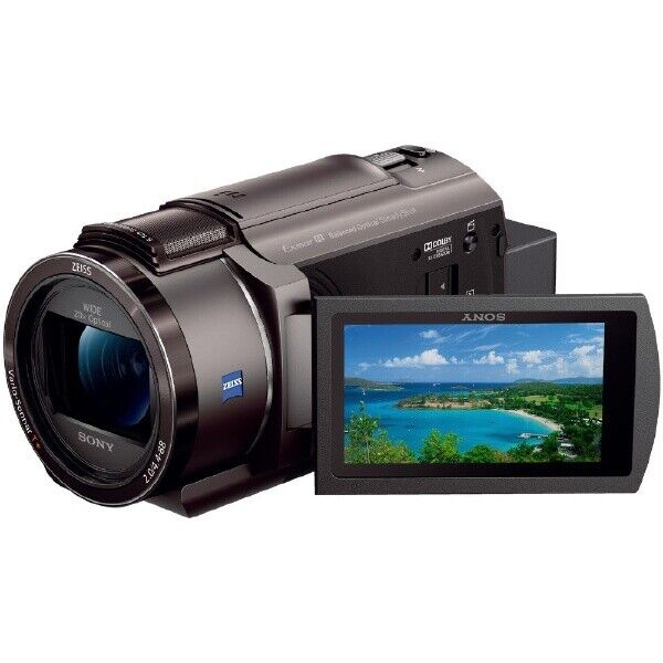 Sony FDR-AX45A Video Camera 4K Camcorder 64GB Memory Bronze Brown SD