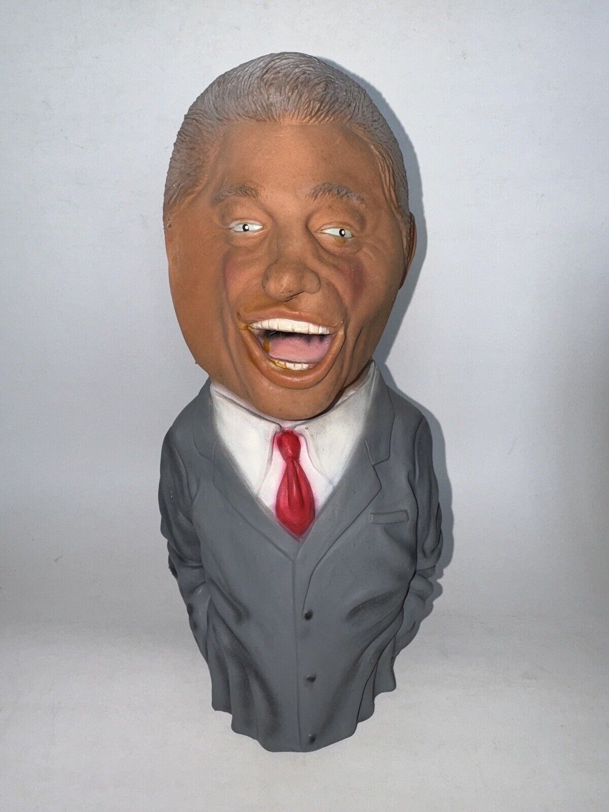 Vintage 1996 Mask Illusions Rubber Hand Puppet PRESIDENT BILL CLINTON