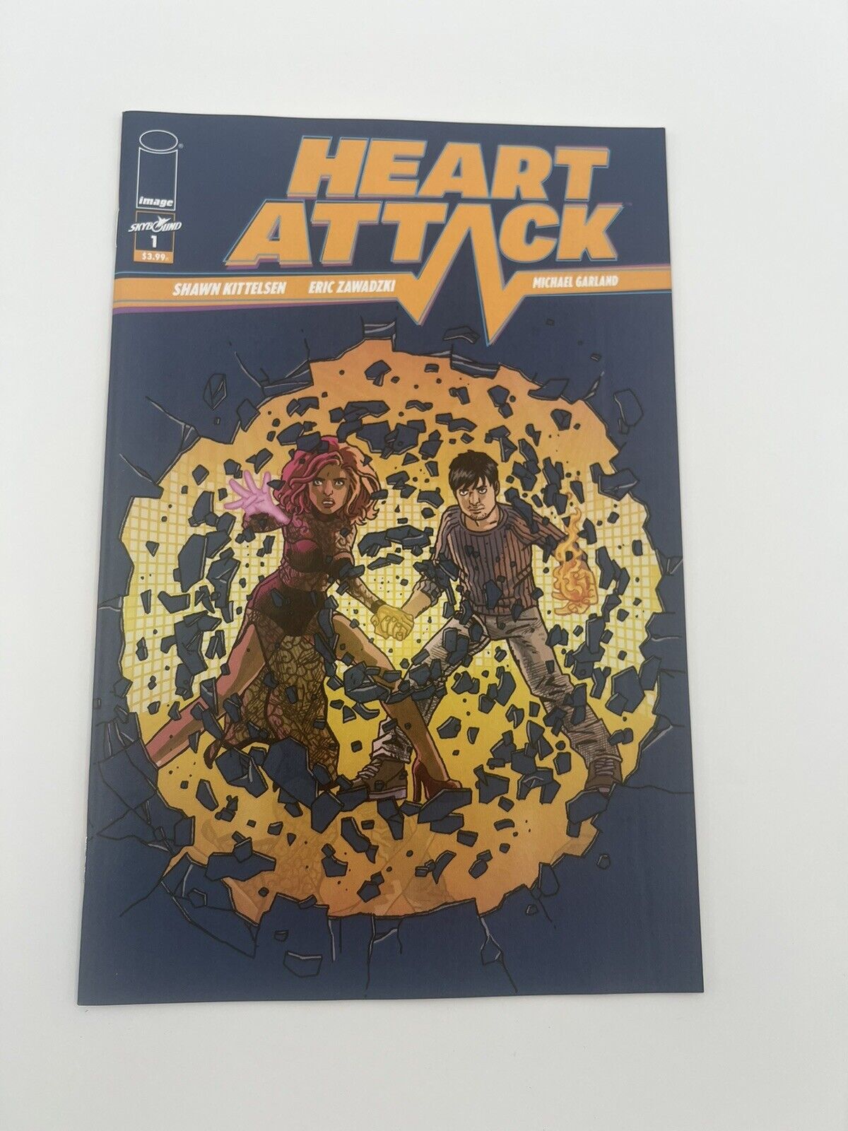 HEART ATTACK #1 OPTIONED SKYBOUND IMAGE COMIC 2019