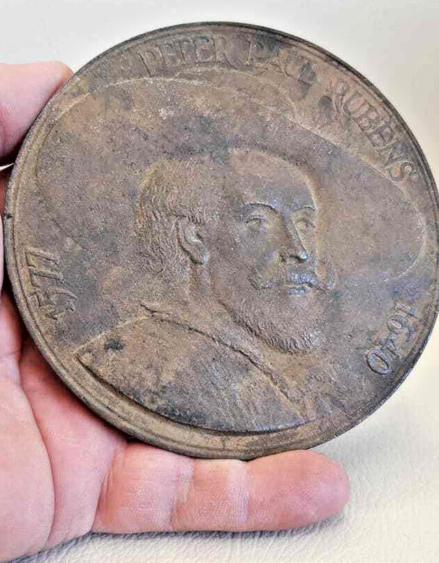 Peter Paul Rubens bronze medal120mm diameter