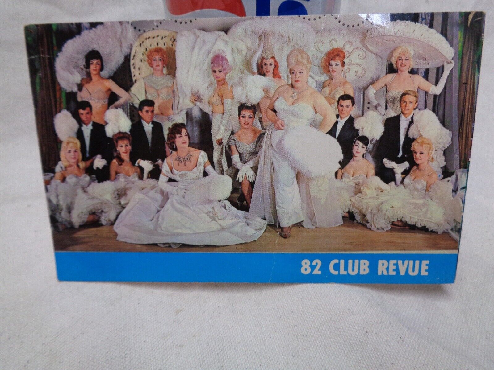 82 Club NYC Gay Drag Queen Bar vintage 1967 1970 postcard Vintage