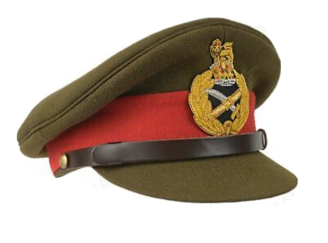 WW2 British Army Generals Visor Cap - Britain WW2 Hat Uniform Reenactment