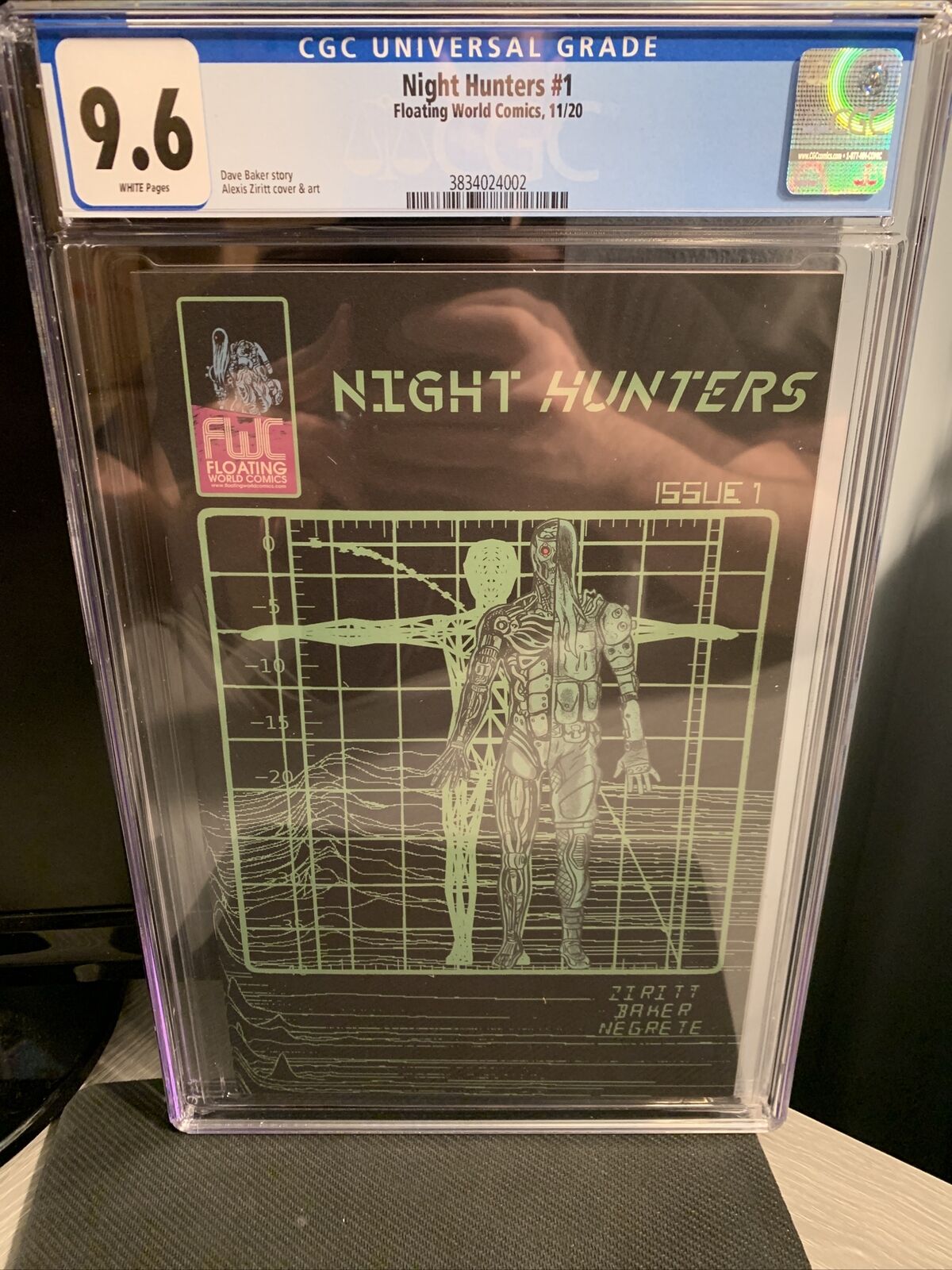 Night Hunters #1 CGC 9.6 (2020)1st Print Floating World Comics