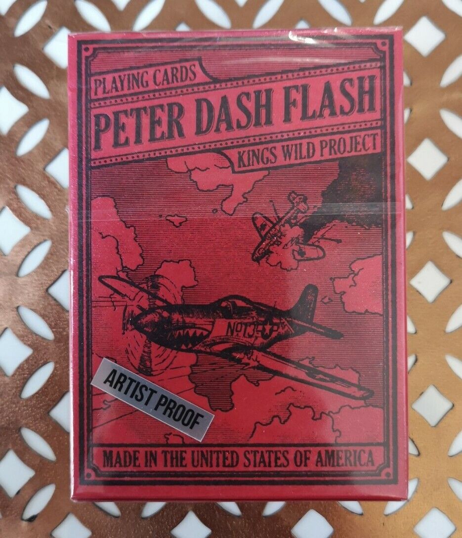 Peter Dash Flash LTD Artist Proof Playing Cards New Kings Wild Shorts War Deck