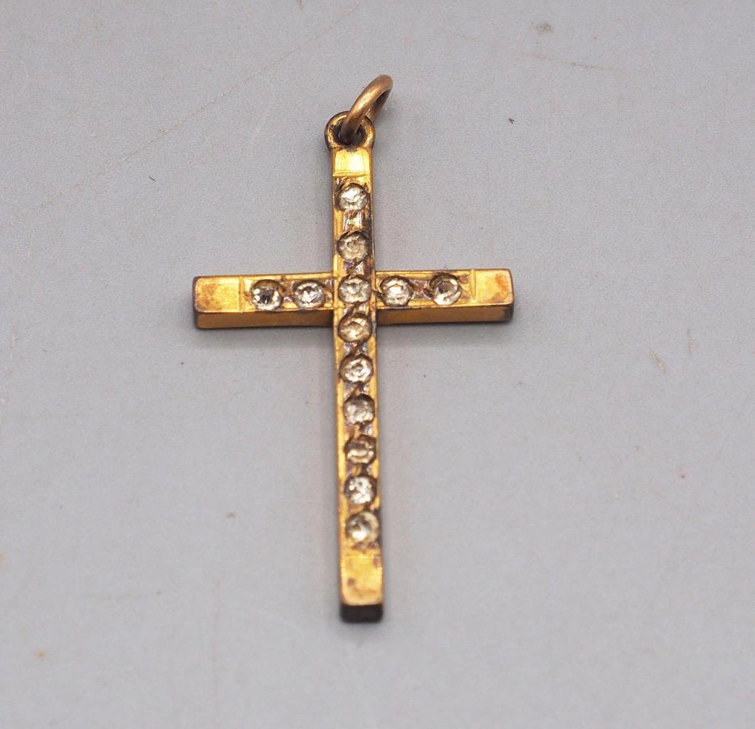 Vintage 12K 1/20 BXO Gold Filled Crucifix Catholic Christian Pendant