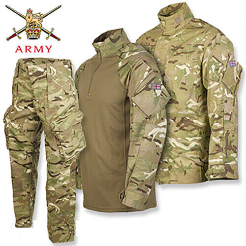 British Army Issue PCS Set MTP Jacket / Shirt Ubacs Trousers Military