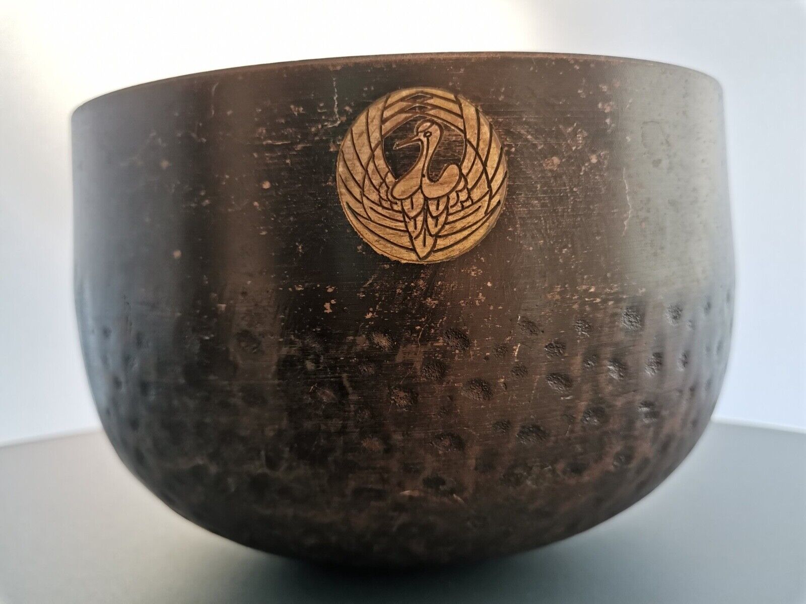 Buddhist Chanting Bell (Rin) Vintage Japanese Temple Sing Bowl Gong Zen 17cm