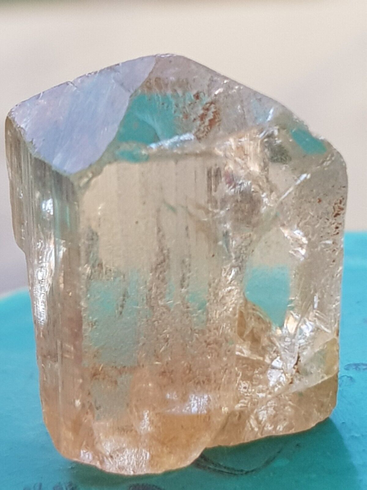 imperial topaz crystal