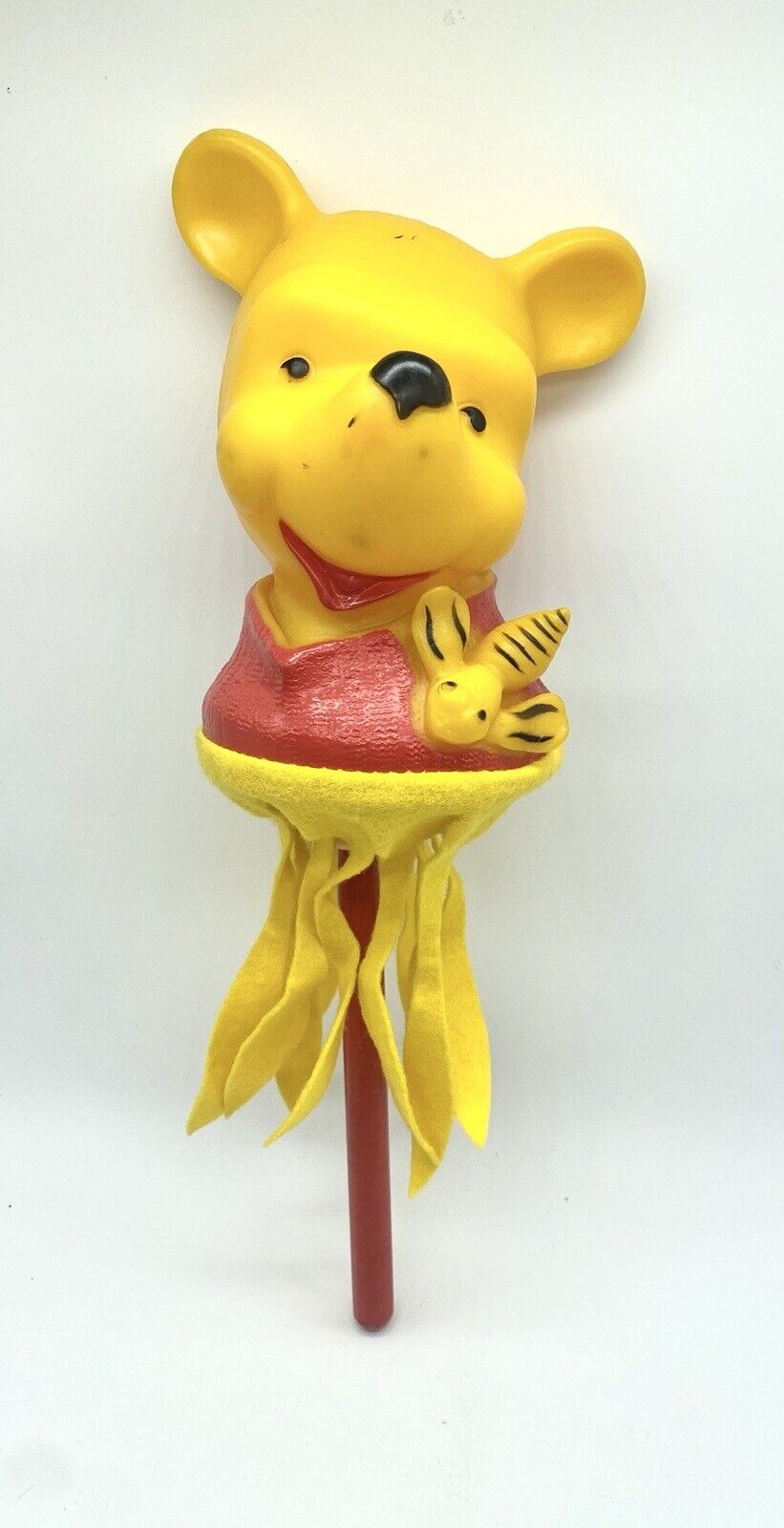 Winnie The Pooh 1966 Ideal Toys Company MUSICAL TOY Vintage DISNEY Shaker Works